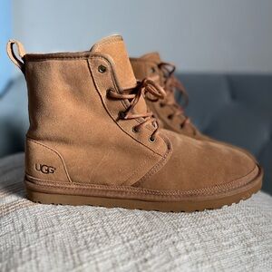 UGG Men's Harkley Men's boots in Chestnut suede Lace-Up Boots
